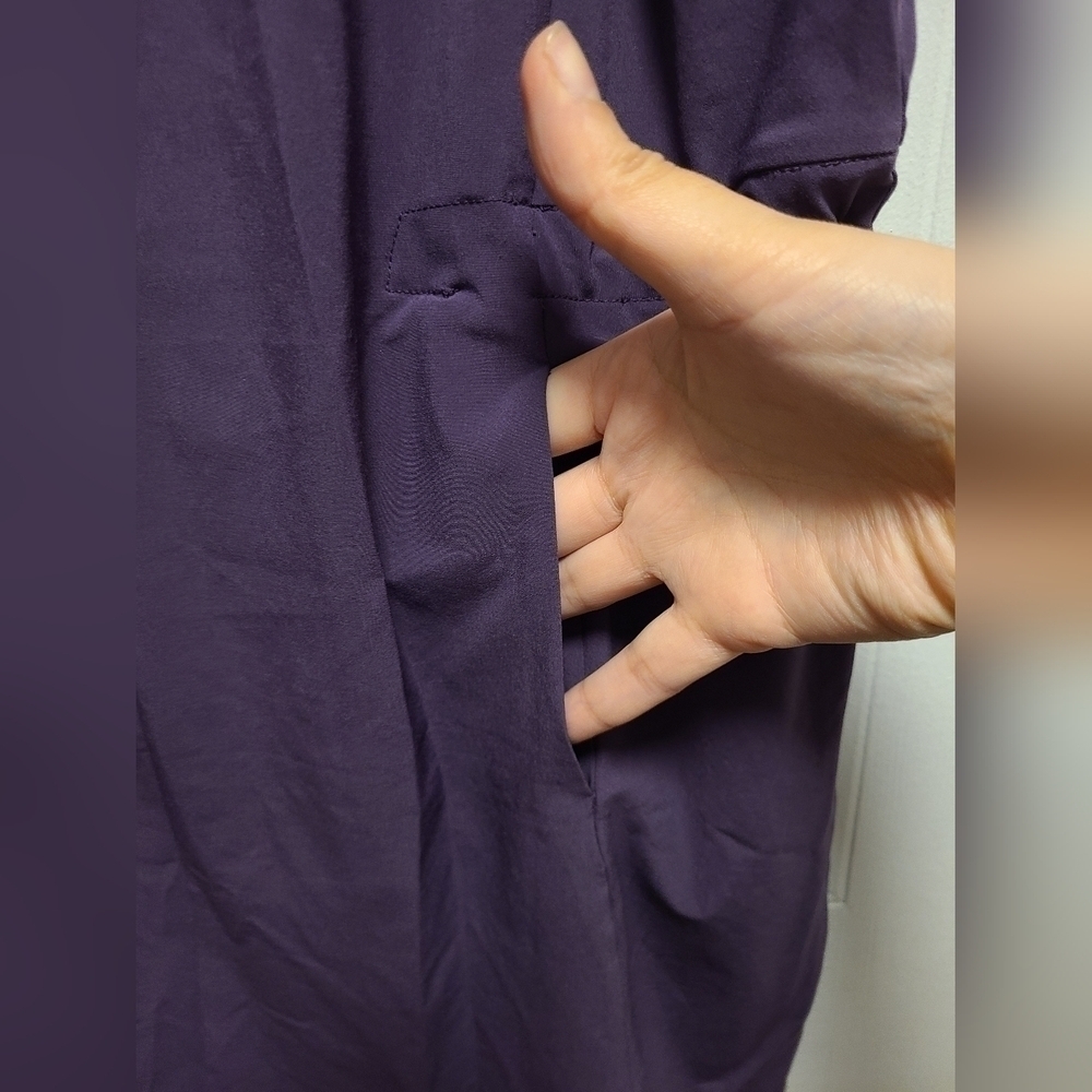 Helly Hansen purple lightweight mini dress size Medium - Picture 6 of 9